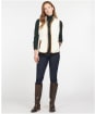 Women’s Barbour Burford Fleece Gilet - Winter Pearl