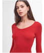Laia Knit Midi - Scarlet