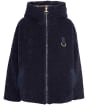 Amber Fleece - Dark Navy / Military Brown / Dark Navy