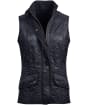 Women's Barbour Cavalry Gilet - Black