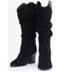 Corey Boot - Black Suede