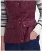 Women's Barbour Otterburn Gilet - Cabernet