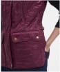 Women's Barbour Wray Gilet - CABERNET/BROWN