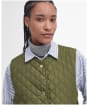 Lorelei Gilet - Dark Moss / Light Sand / Dark Moss