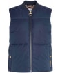 Fay Gilet - Dark Navy / Military Brown / Dark Navy