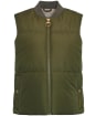 Fay Gilet - Dark Moss / Light Sand / Dark Moss