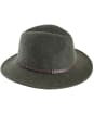 Barbour Tack Fedora Hat - Olive Melange