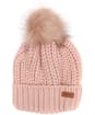 Women's Barbour Saltburn Bobble Hat - Pink