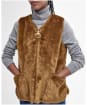 Barn Gilet - Brown / Gold