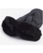 Women's Barbour Primrose Mitts - Black