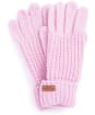 Women's Barbour Saltburn Knitted Gloves - Lavender Haze