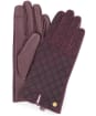 Women's Barbour Scarlet Gloves - Cabernet