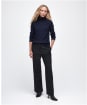 Women's Barbour Burne Roll Neck Knit - Navy