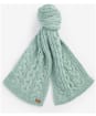 Women’s Barbour Penshaw Beanie & Scarf Set - Soft Mint