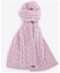 Women’s Barbour Penshaw Beanie & Scarf Set - Lavender Haze