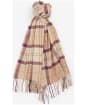 Women’s Barbour Dover Beanie & Hailes Scarf Gift Set - Muted Cabernet