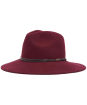 Barbour Tack Fedora Hat - Cabernet