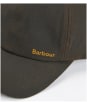 Women's Barbour Belsay Wax Sports Cap - Olive