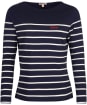 Women’s Barbour Bradley Top - Navy / Cloud