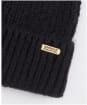 Aria Beanie Hat                               - Black