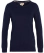 Women’s Barbour Pendle Crew Knit Sweater - NAVY/HESSIAN TAR