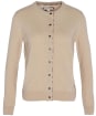 Women’s Barbour Pendle Cardigan - HONEY/HESSIAN TA