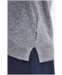 Women’s Barbour Pendle Roll Collar Sweater - GREY MARL/HESSIA