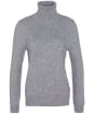 Women’s Barbour Pendle Roll Collar Sweater - GREY MARL/HESSIA