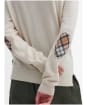 Women’s Barbour Pendle Roll Collar Sweater - ECRU/HESSIAN TAR