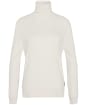 Women’s Barbour Pendle Roll Collar Sweater - ECRU/HESSIAN TAR