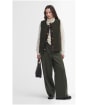 Women’s Barbour Pendle Roll Collar Sweater - ECRU/HESSIAN TAR