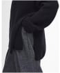 Women’s Barbour Stitch Cape Jumper - New Black