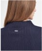 Women’s Barbour Stitch Guernsey Cape Jumper - Navy 2