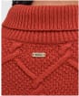 Women's Barbour Burne Roll Neck Knit - Spiced Pumpkin