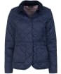 Women's Barbour Deveron Quilted Jacket - Navy / Pale Pink