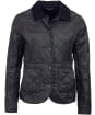 Women's Barbour Deveron Polarquilt Jacket - Black