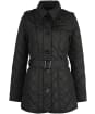 Women’s Barbour Tummel Quilted Jacket - Black / Classic Tartan