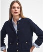 Women's Barbour Celeste Knitted Cardigan - Navy