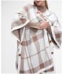 Veronica Cape - Winter White Tartan