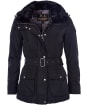 Women's Barbour International Outlaw Waterproof Jacket - Black