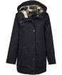 Women's Barbour Winter Beadnell Waterproof Jacket - Black / Ancient 