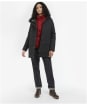 Women's Barbour Winter Beadnell Waterproof Jacket - Black / Ancient 