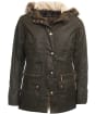 Women's Barbour Kelsall Waxed Jacket - Olive