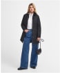 Women's Barbour Belsay Waxed Jacket - Black
