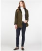 Women's Barbour Acorn Waxed Jacket - Olive