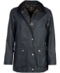 Women's Barbour Acorn Waxed Jacket - Navy