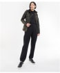 Women's Barbour International Waxed Jacket - Olive