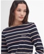 Women’s Barbour Hawkins Top - NAVY STRIPE 12