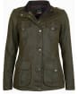 Women’s Barbour Winter Defence Waxed Jacket - Olive