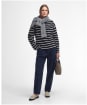 Women's Barbour Caroline Crew Neck Sweatshirt - Black Stripe